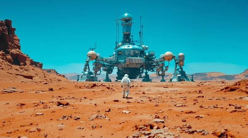 火星救援科幻电影封面